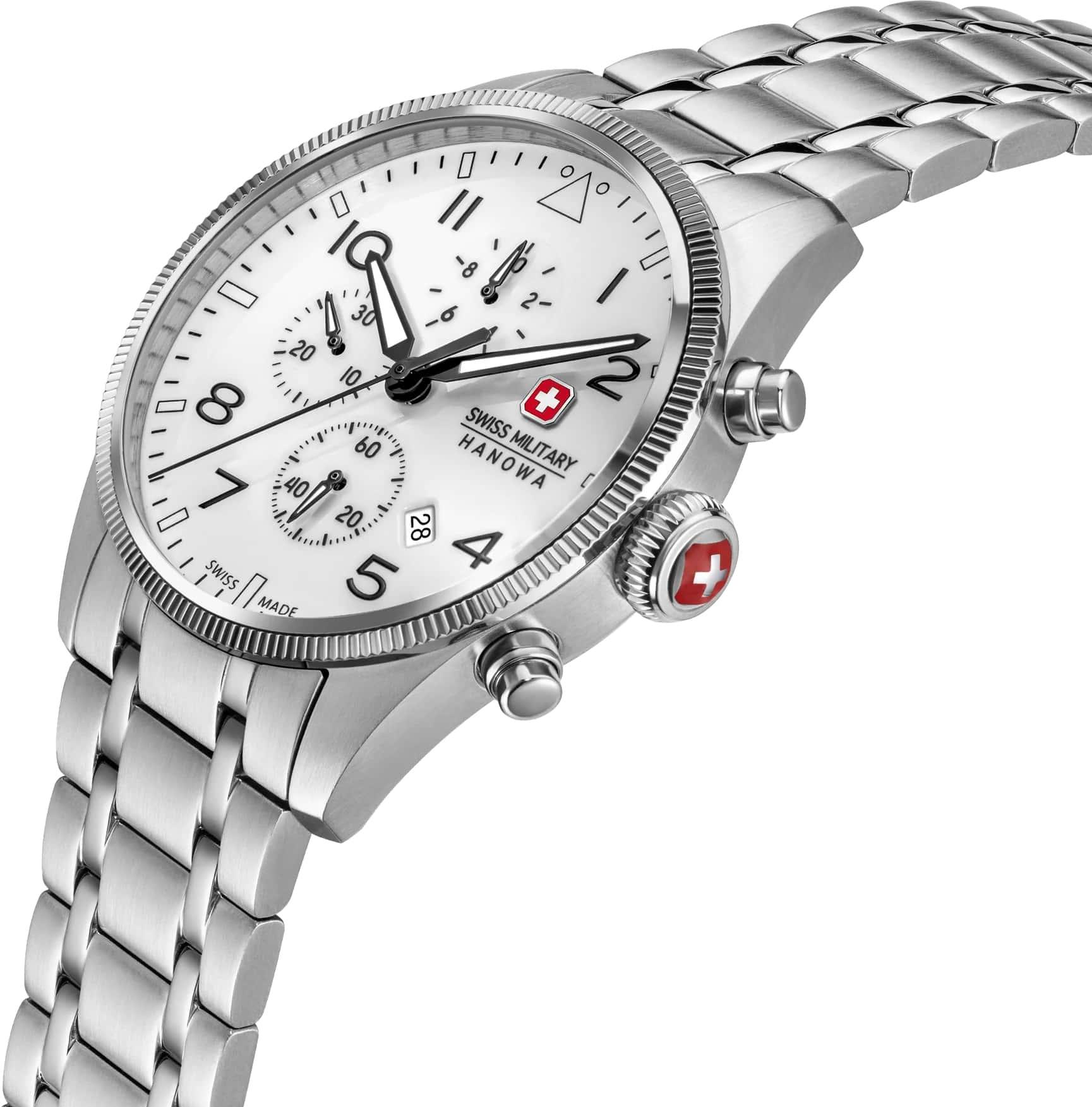 Swiss Military Hanowa THUNDERBOLT CHRONONORTHERN NIGHT SMWGI0005701-SET Herenchronograaf Swiss Military Hanowa THUNDERBOLT CHRONONORTHERN NIGHT SMWGI0005701-SET Herenchronograaf