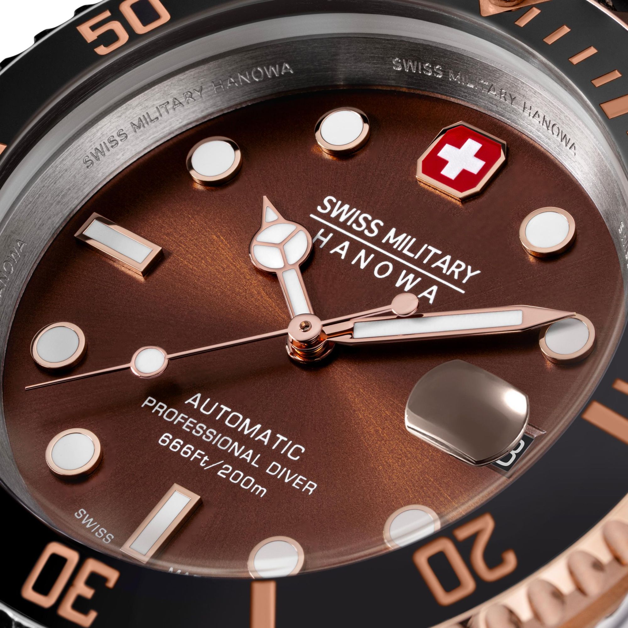 Swiss Military Hanowa SEALORD SMWGL0006360 Automatisch horloge voor heren Swiss Military Hanowa SEALORD SMWGL0006360 Automatisch horloge voor heren