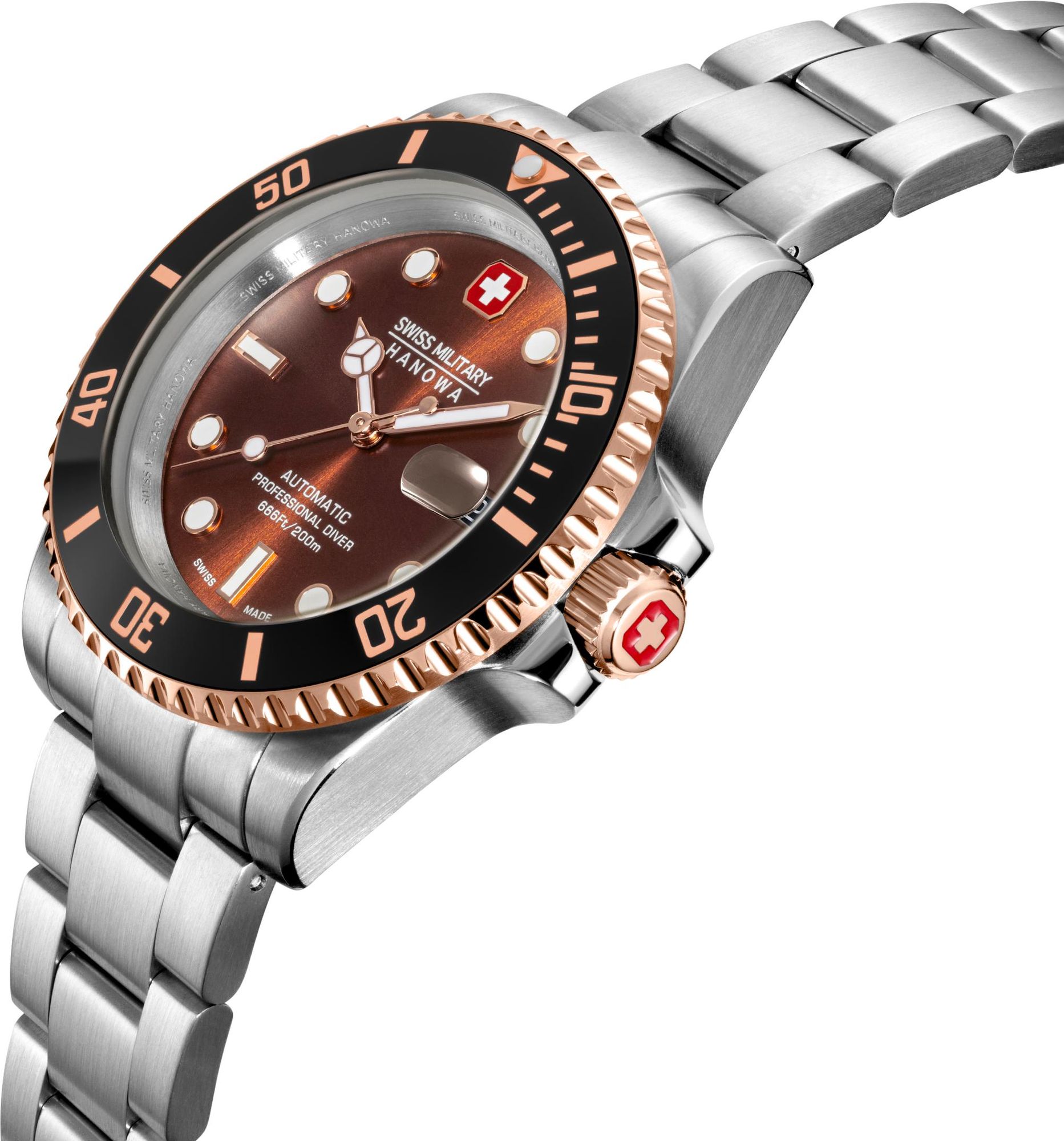 Swiss Military Hanowa SEALORD SMWGL0006360 Automatisch horloge voor heren Swiss Military Hanowa SEALORD SMWGL0006360 Automatisch horloge voor heren