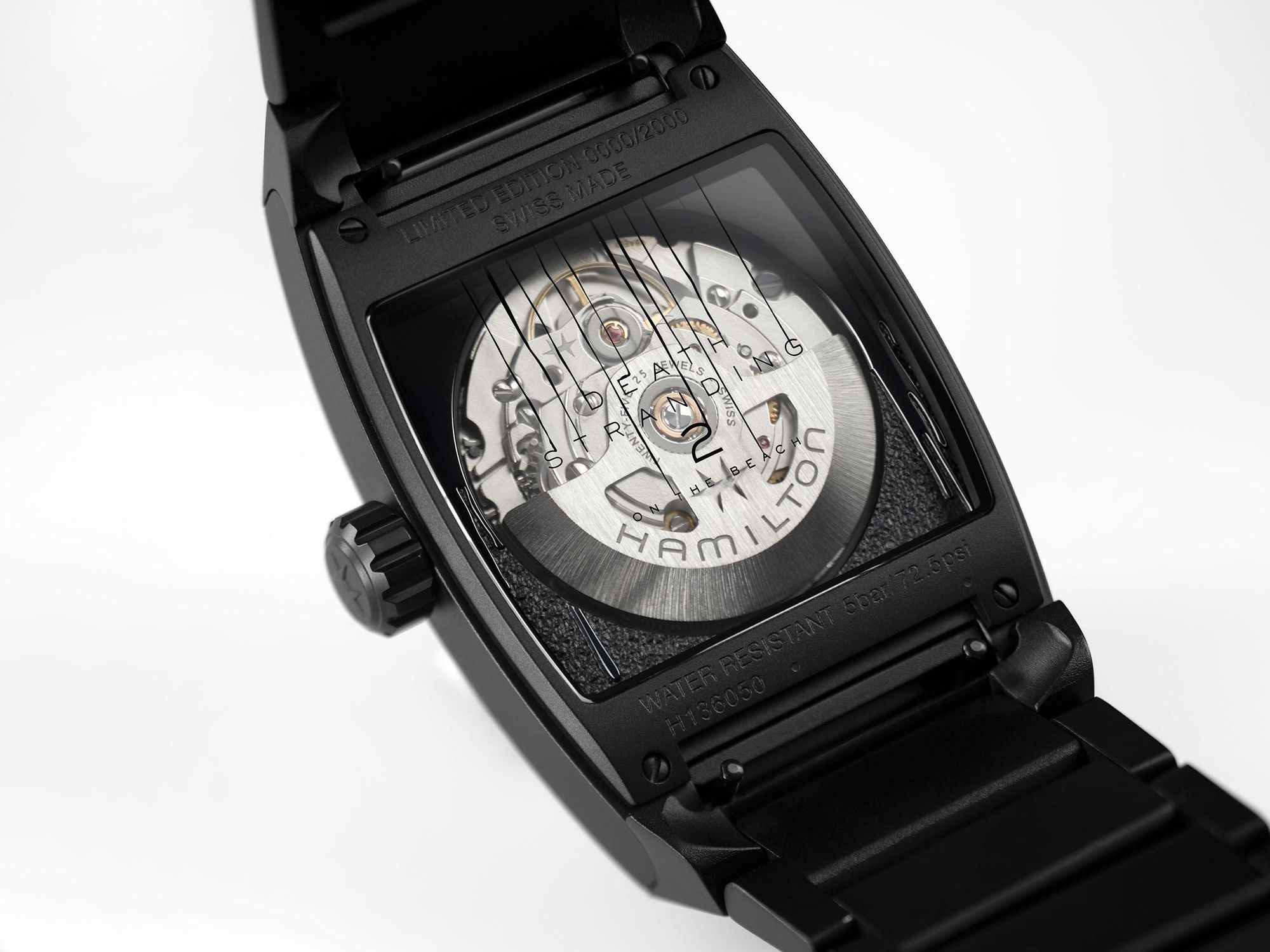 Hamilton Boulton Death Stranding 2 Limited Edition H13605130 Reloj automático Edición Muy Limitada Hamilton Boulton Death Stranding 2 Limited Edition H13605130 Reloj automático Edición Muy Limitada