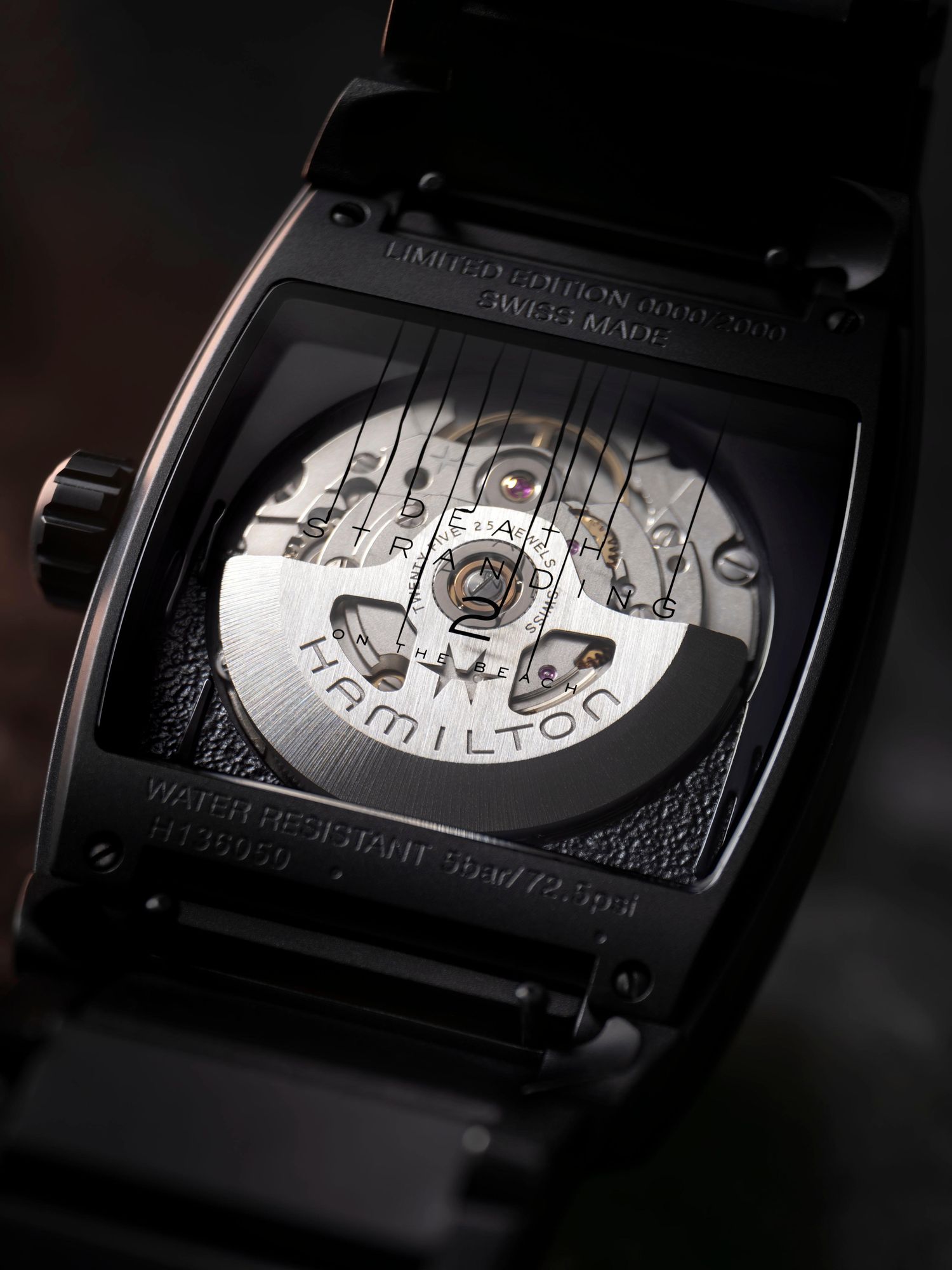 Hamilton Boulton Death Stranding 2 Limited Edition H13605130 Reloj automático Edición Muy Limitada Hamilton Boulton Death Stranding 2 Limited Edition H13605130 Reloj automático Edición Muy Limitada