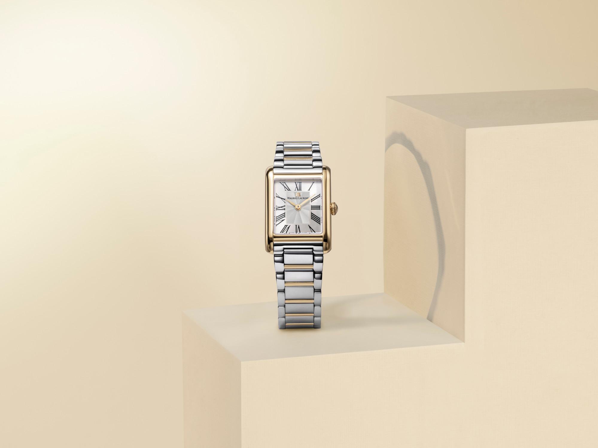 Maurice Lacroix Fiaba Square FA1205-PVY02-110-A Orologio da polso donna Molto elegante Maurice Lacroix Fiaba Square FA1205-PVY02-110-A Orologio da polso donna Molto elegante