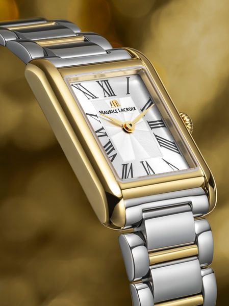 Maurice Lacroix Fiaba Square FA1205-PVY02-110-A Damenarmbanduhr Sehr Elegant Maurice Lacroix Fiaba Square FA1205-PVY02-110-A Damenarmbanduhr Sehr Elegant