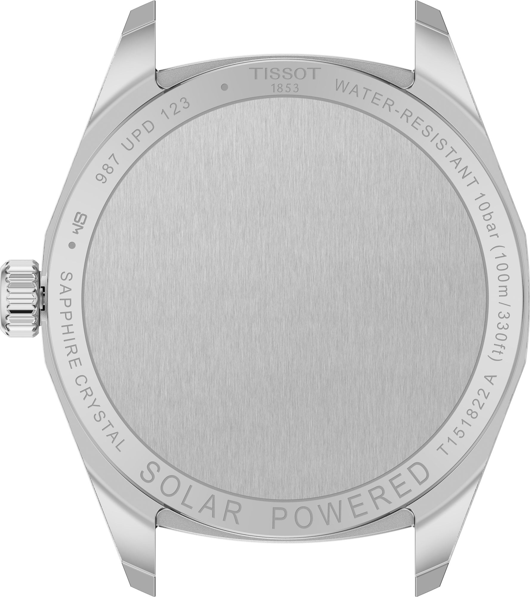 Tissot PRC 100 Solar 34mm T151.822.11.031.00 Montre-Bracelet pour hommes Alimentation Solaire