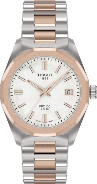 Tissot PRC 100 Solar 34mm T151.822.22.111.00 Wristwatch for women Solar Operation Tissot PRC 100 Solar 34mm T151.822.22.111.00 Wristwatch for women Solar Operation