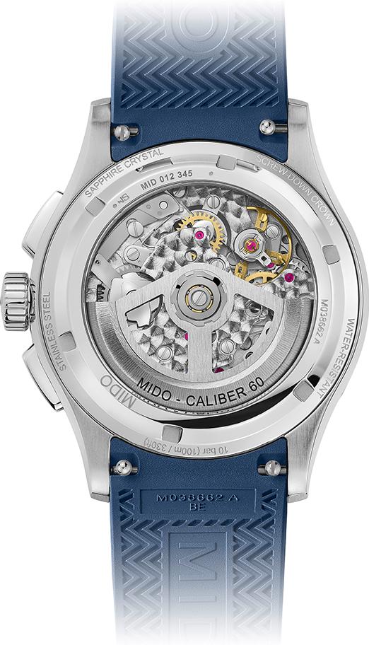 Mido Multifort Skeleton Chrono M038.662.17.040.00 Automatic Mens Chronograph Skeleton Dial Mido Multifort Skeleton Chrono M038.662.17.040.00 Automatic Mens Chronograph Skeleton Dial