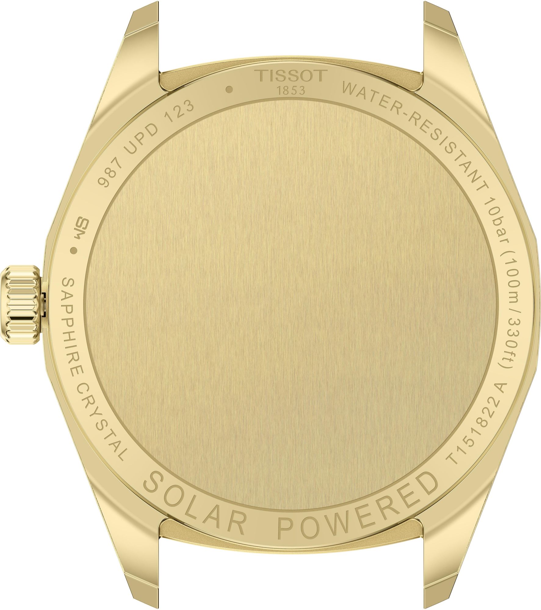 Tissot PRC 100 Solar 34mm T151.822.33.021.00 Orologio da polso uomo Funzionamento a energia solare
