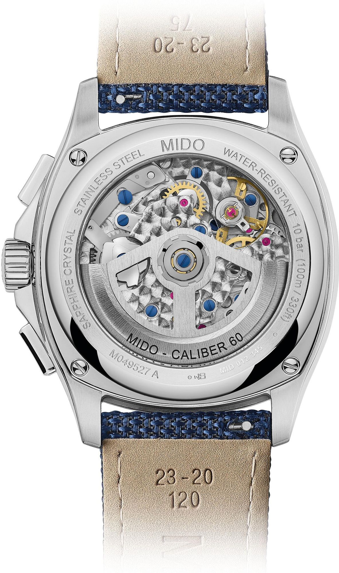 Mido Multifort TV BIG DATE Chrono M049.527.11.041.00 Chronographe Automatique pour hommes Avec bracelet complémentaire Mido Multifort TV BIG DATE Chrono M049.527.11.041.00 Chronographe Automatique pour hommes Avec bracelet complémentaire