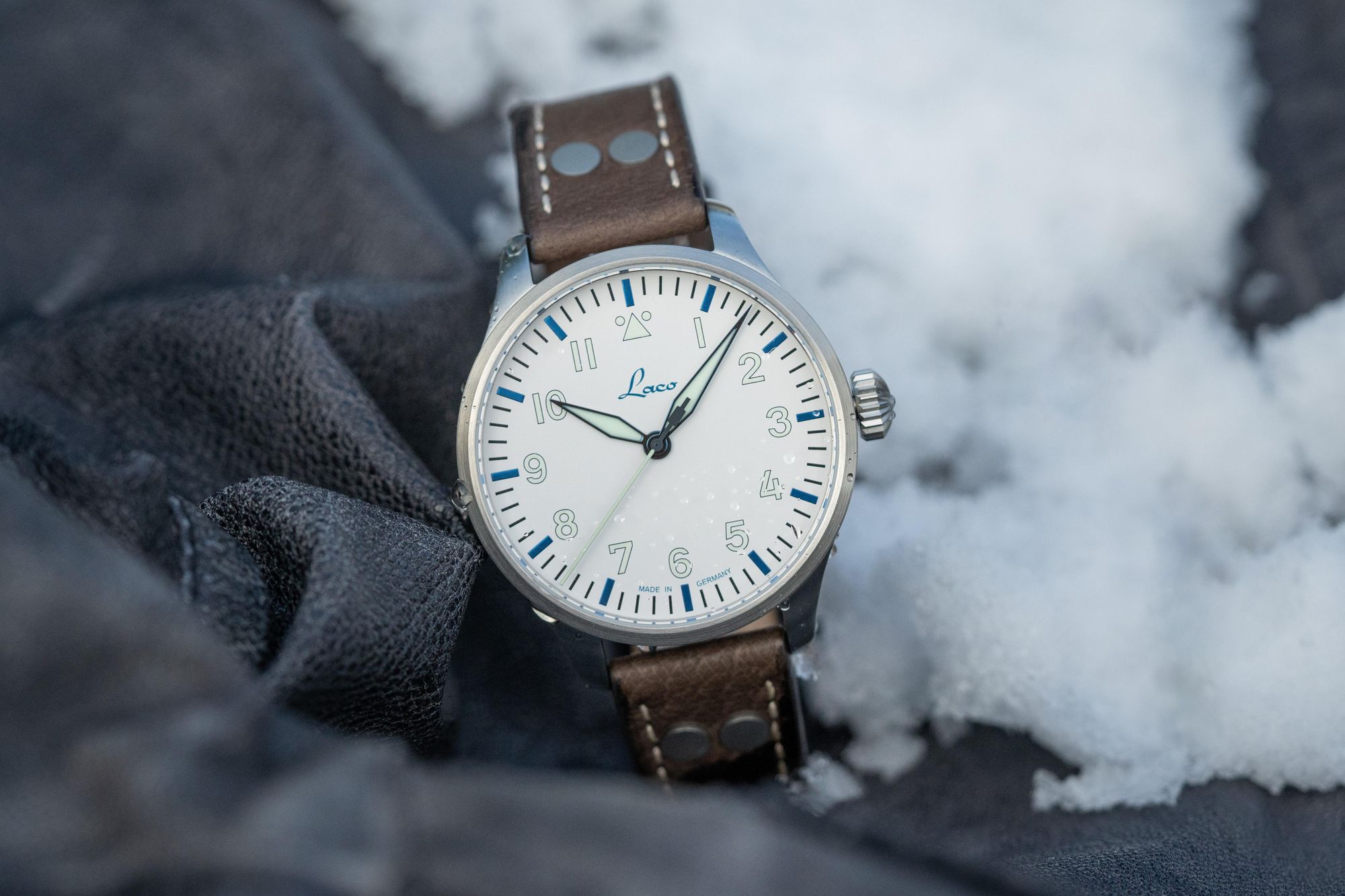Laco Augsburg Polar 39 862183 Automatic Mens Watch Made in Germany Laco Augsburg Polar 39 862183 Automatic Mens Watch Made in Germany