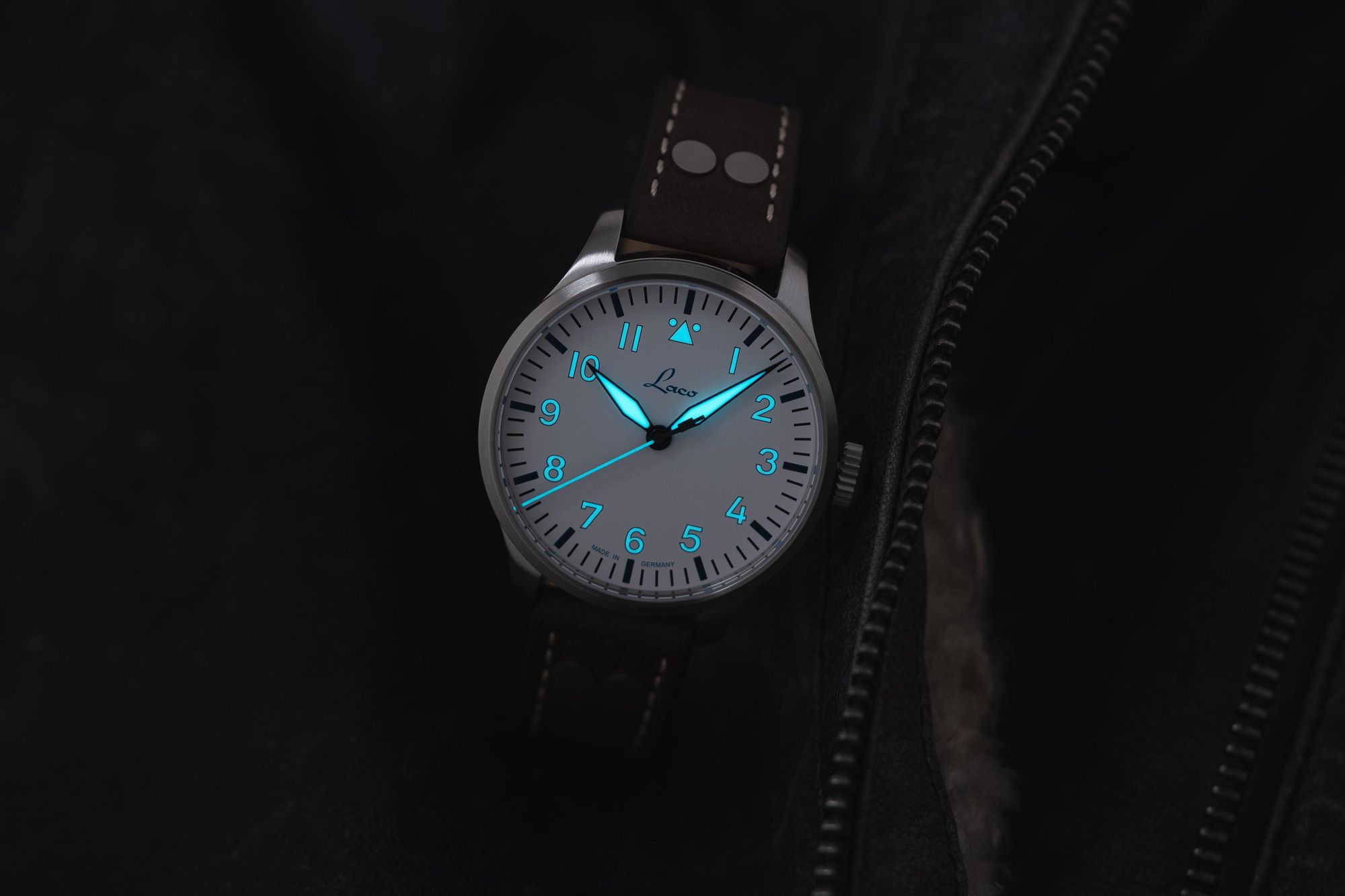 Laco Augsburg Polar 39 862183 Automatic Mens Watch Made in Germany Laco Augsburg Polar 39 862183 Automatic Mens Watch Made in Germany