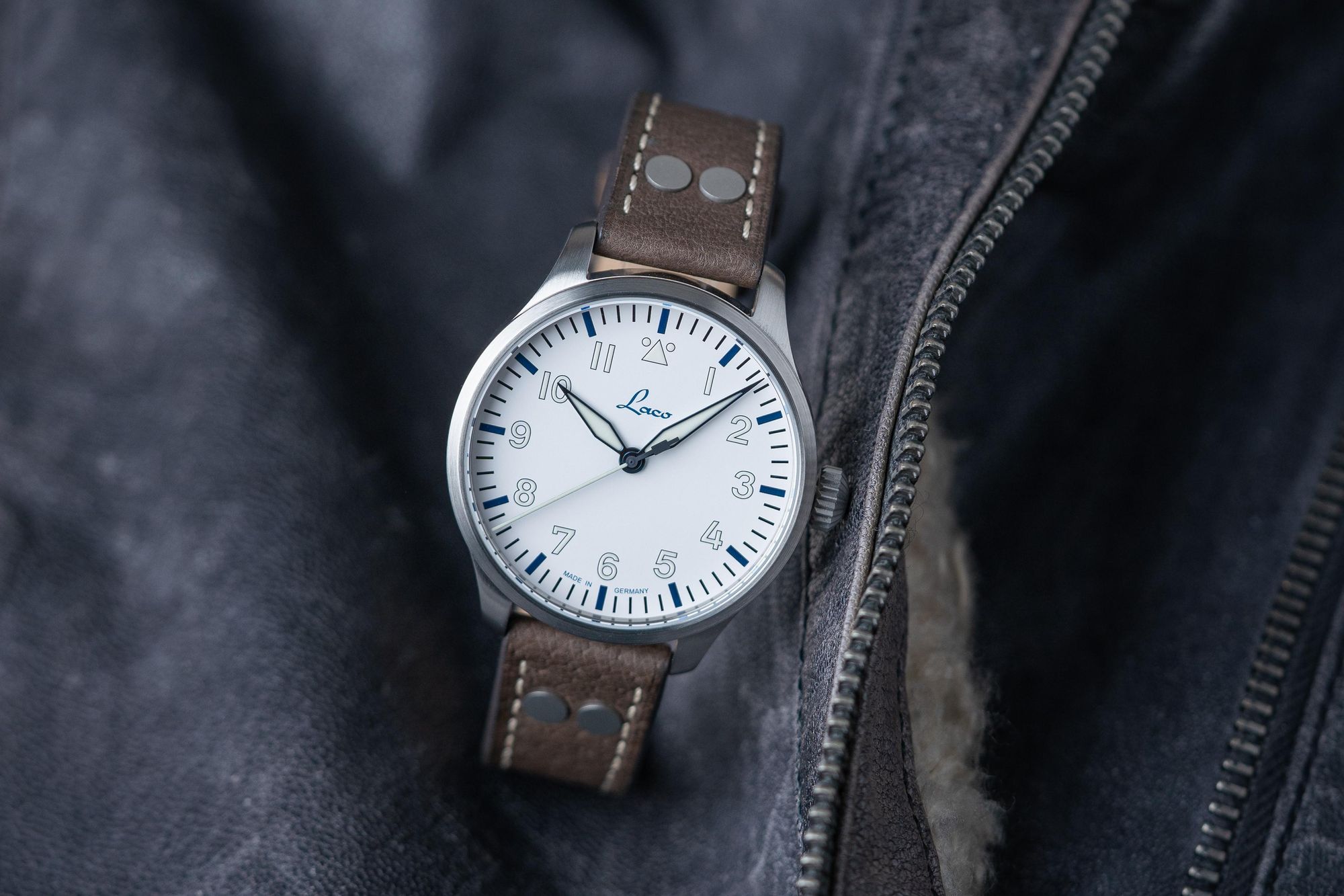 Laco Augsburg Polar 39 862183 Automatic Mens Watch Made in Germany Laco Augsburg Polar 39 862183 Automatic Mens Watch Made in Germany