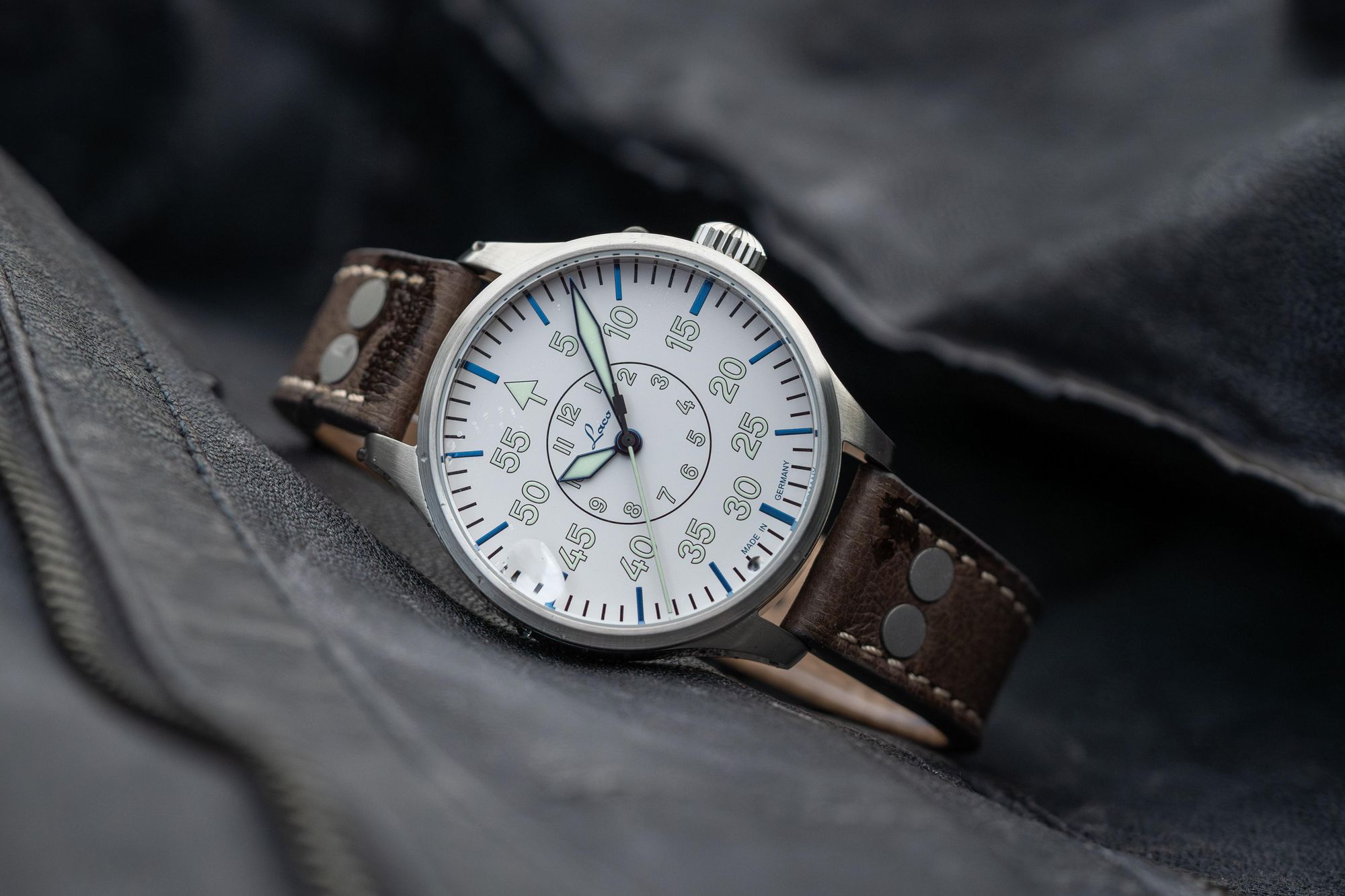 Laco Aachen Polar 39 862184 Automatic Mens Watch Made in Germany Laco Aachen Polar 39 862184 Automatic Mens Watch Made in Germany