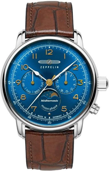 Zeppelin Moonphase 96363 Reloj de Pulsera para hombres
