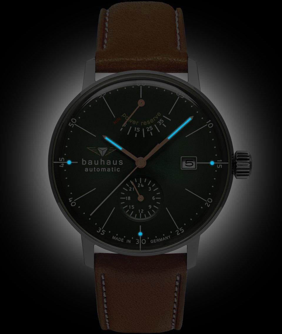 Bauhaus Dessau mit Gangreserveanzeige 20604 Montre Automatique pour hommes Bauhaus Dessau mit Gangreserveanzeige 20604 Montre Automatique pour hommes