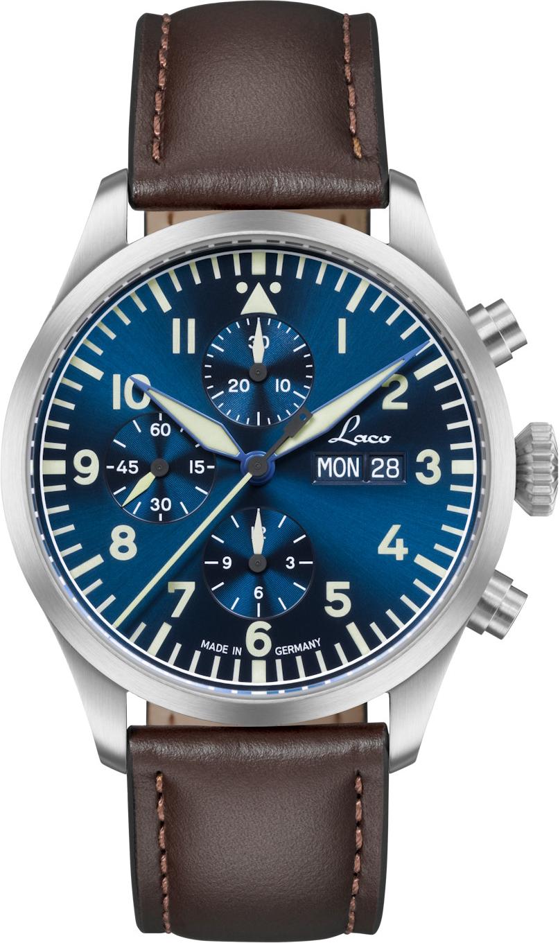 Laco Kiel 2 862186 Cronografo automatico uomo Laco Kiel 2 862186 Cronografo automatico uomo
