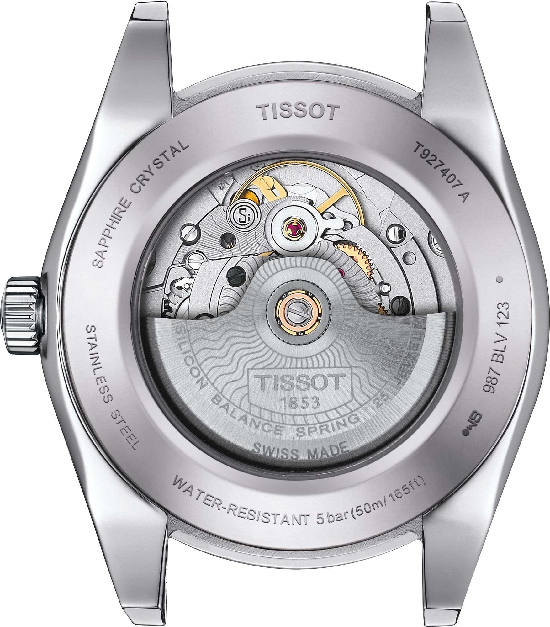 Tissot TISSOT GENTLEMAN T927.407.41.031.01 Reloj Automático para hombres Tissot TISSOT GENTLEMAN T927.407.41.031.01 Reloj Automático para hombres