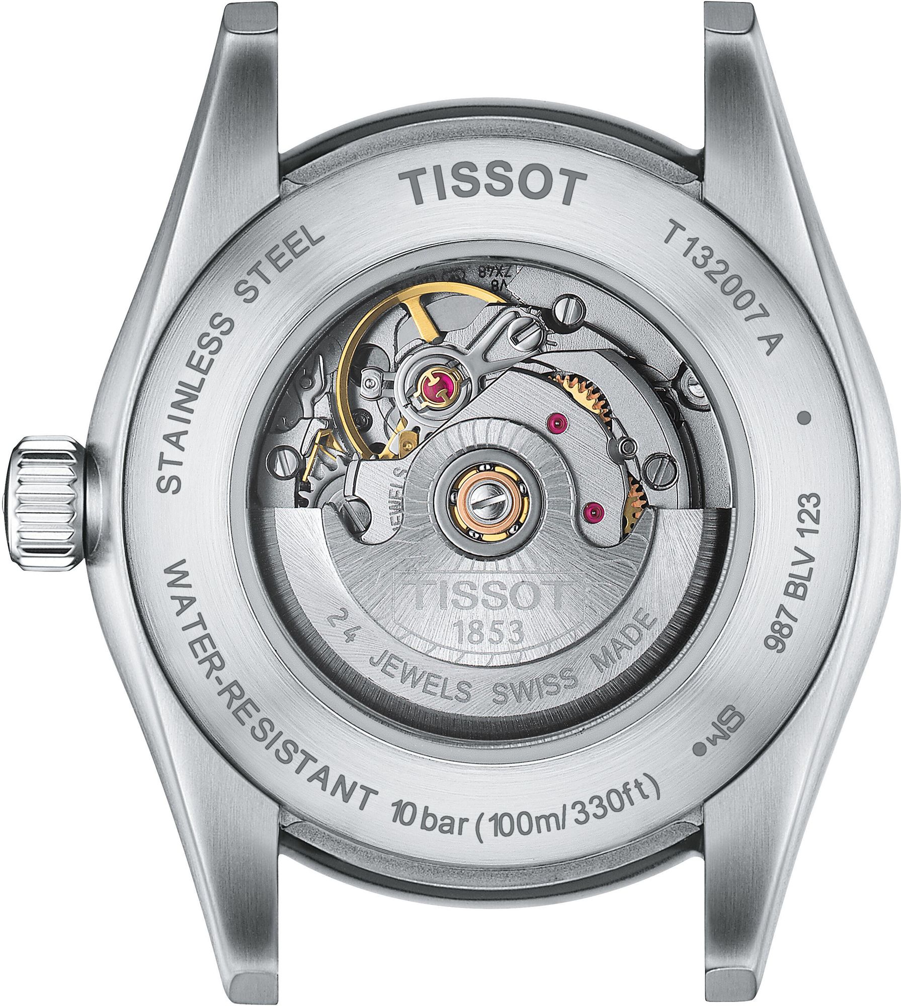 Tissot TISSOT T-MY LADY T132.007.11.336.00 Orologio automatico donna Con cinturino di riserva Tissot TISSOT T-MY LADY T132.007.11.336.00 Orologio automatico donna Con cinturino di riserva