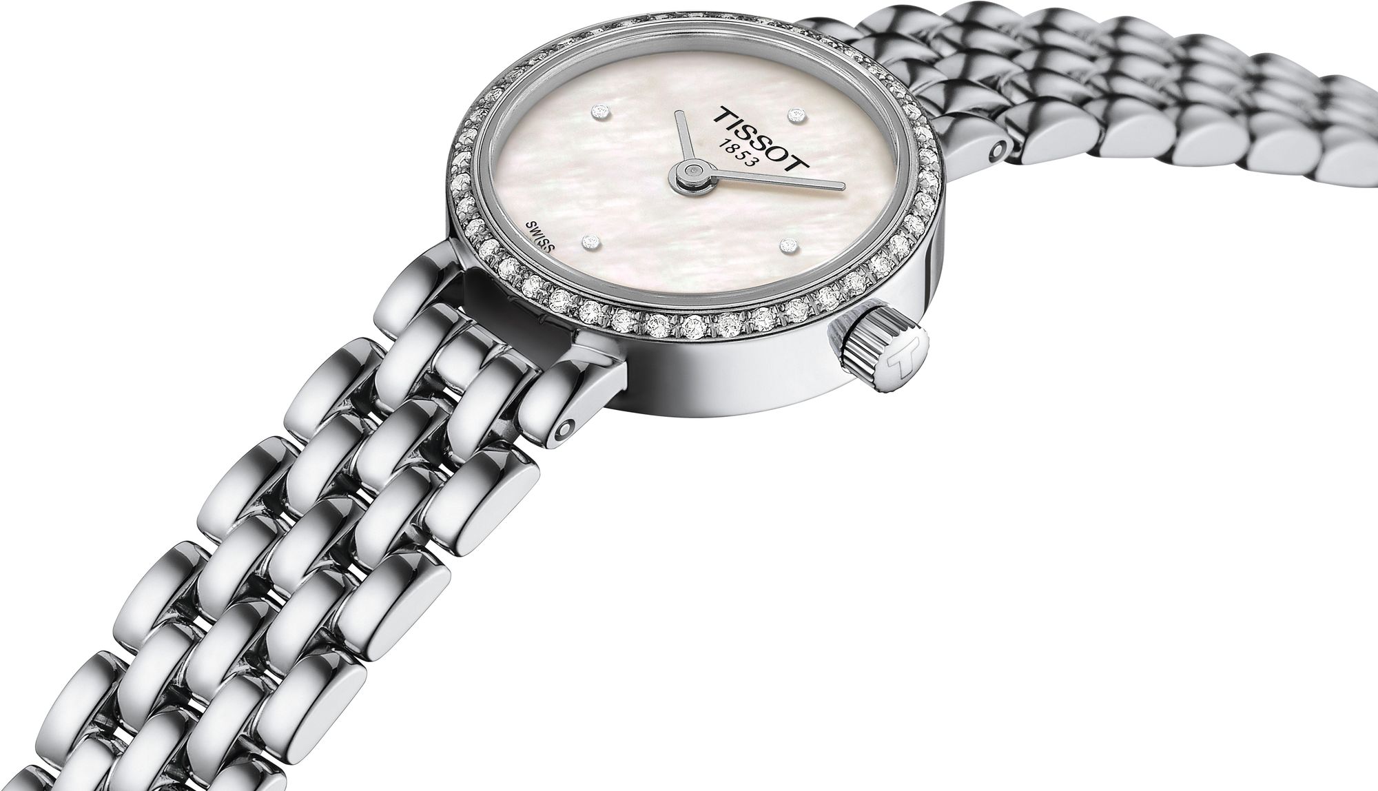Tissot TISSOT LOVELY T140.009.61.116.00 Dames armbandhorloge Tissot TISSOT LOVELY T140.009.61.116.00 Dames armbandhorloge