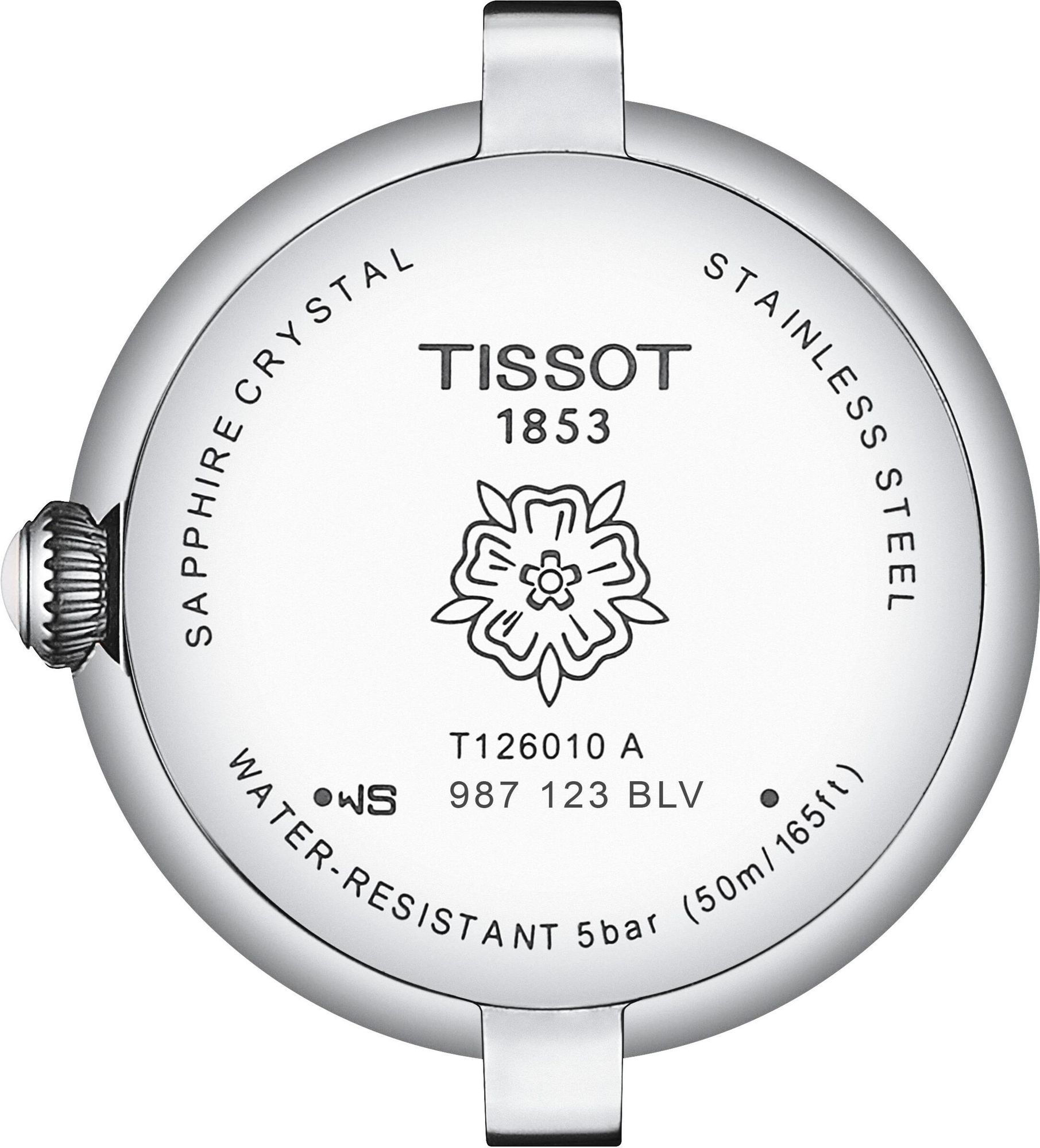 Tissot TISSOT BELLISSIMA T126.010.16.113.00 Dames armbandhorloge Tissot TISSOT BELLISSIMA T126.010.16.113.00 Dames armbandhorloge