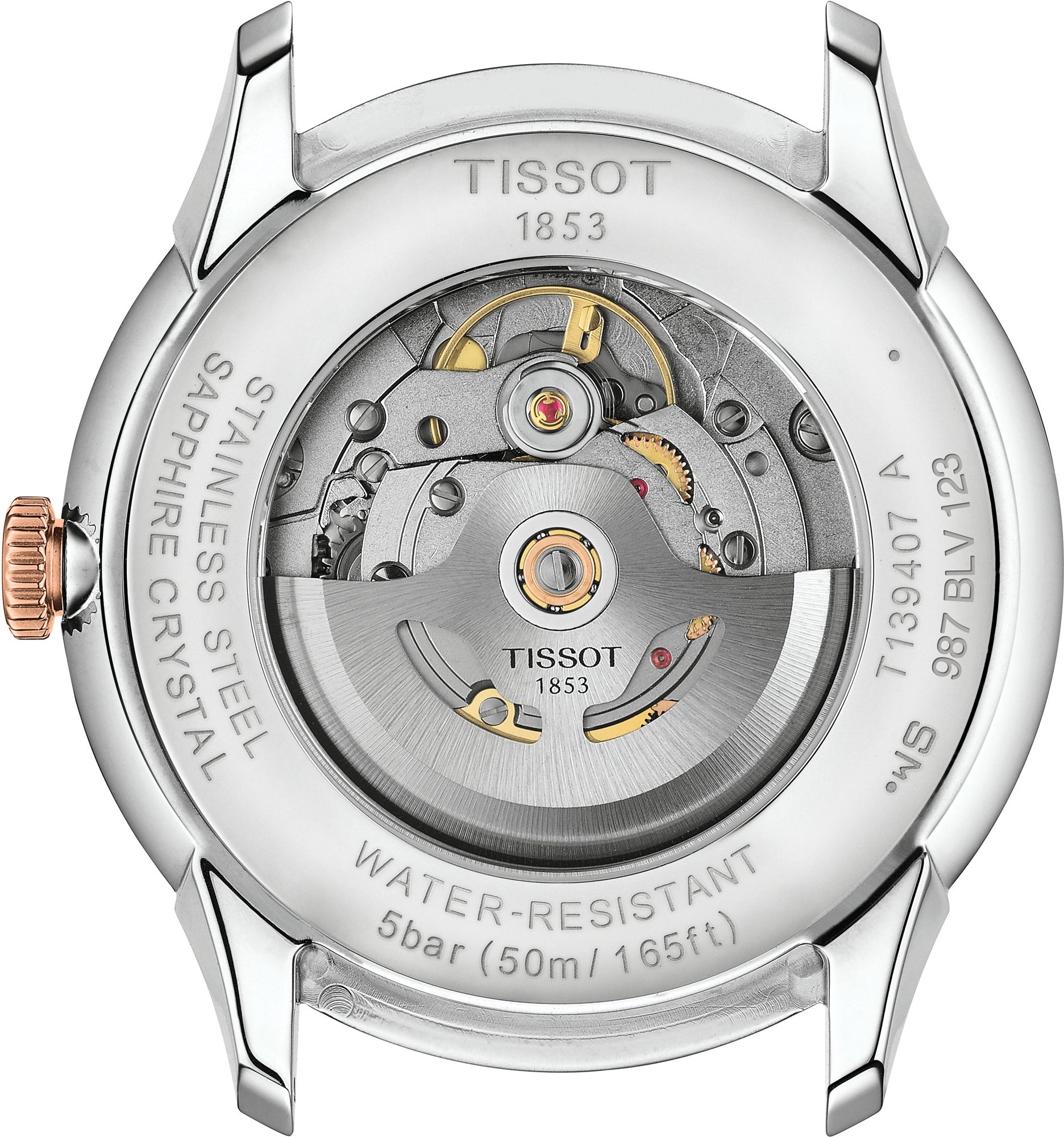 Tissot TISSOT CHEMIN DES TOURELLES T139.407.22.038.00 Reloj Automático para hombres Tissot TISSOT CHEMIN DES TOURELLES T139.407.22.038.00 Reloj Automático para hombres