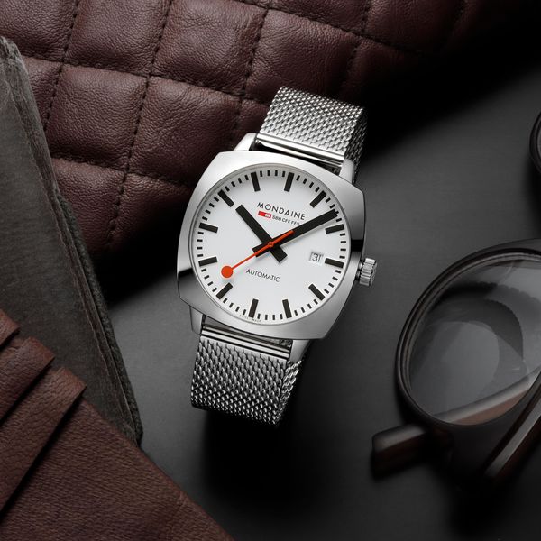 Mondaine Cushion MSL.3961B.SM Herren Automatikuhr