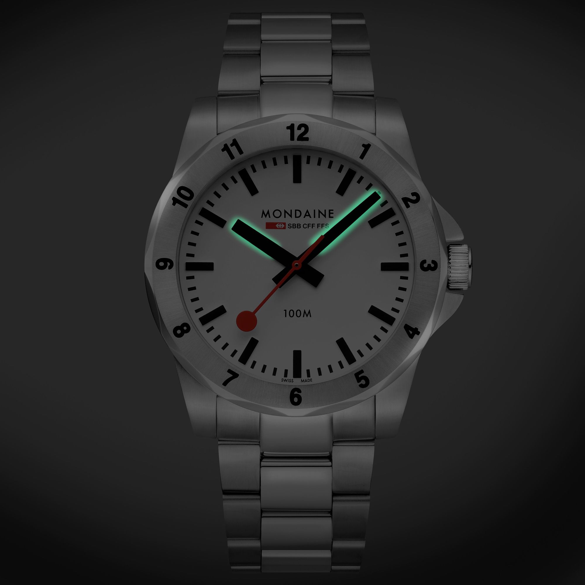 Mondaine Numeri MSN.4211B.SK Reloj de Pulsera para hombres Mondaine Numeri MSN.4211B.SK Reloj de Pulsera para hombres