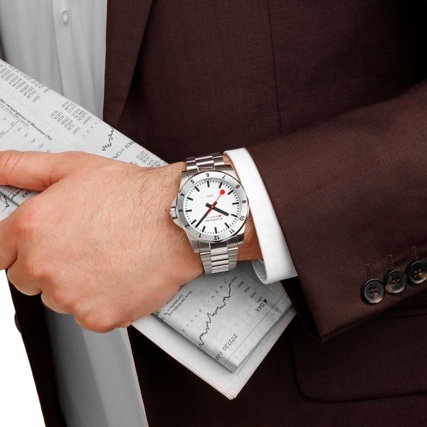 Mondaine Numeri MSN.4211B.SK Mens Wristwatch