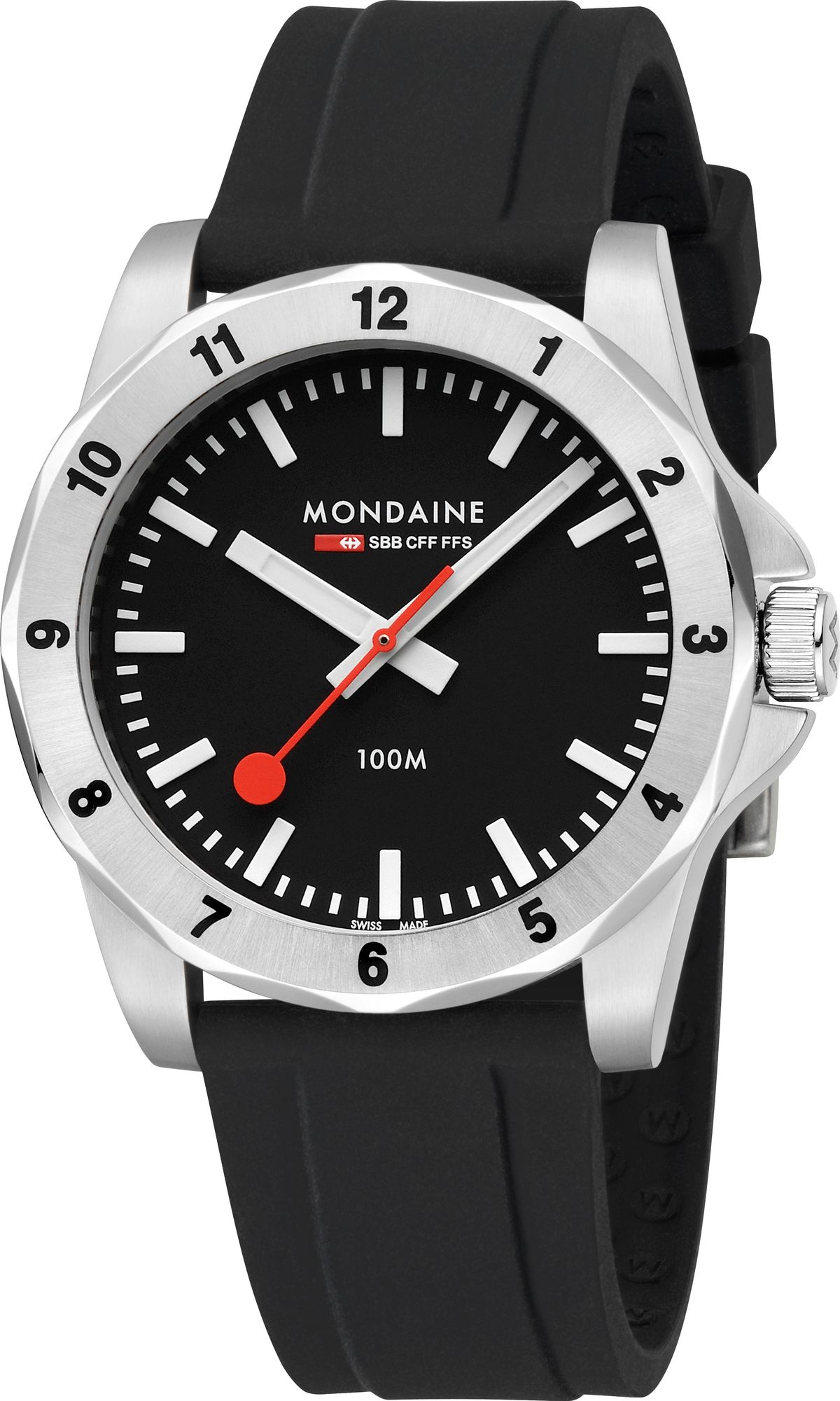 Mondaine Numeri MSN.42120.RB Reloj de Pulsera para hombres Mondaine Numeri MSN.42120.RB Reloj de Pulsera para hombres
