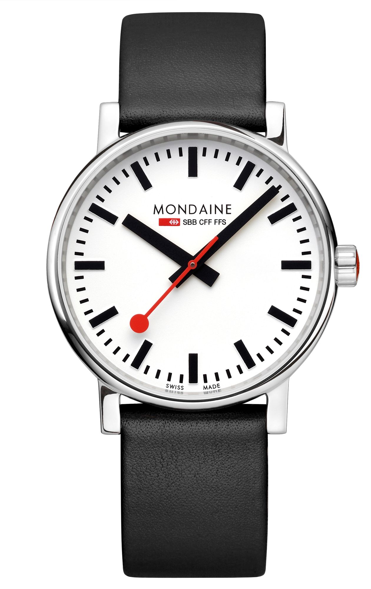 Mondaine evo2 MSE.40110.LBV Reloj de Pulsera para hombres Mondaine evo2 MSE.40110.LBV Reloj de Pulsera para hombres