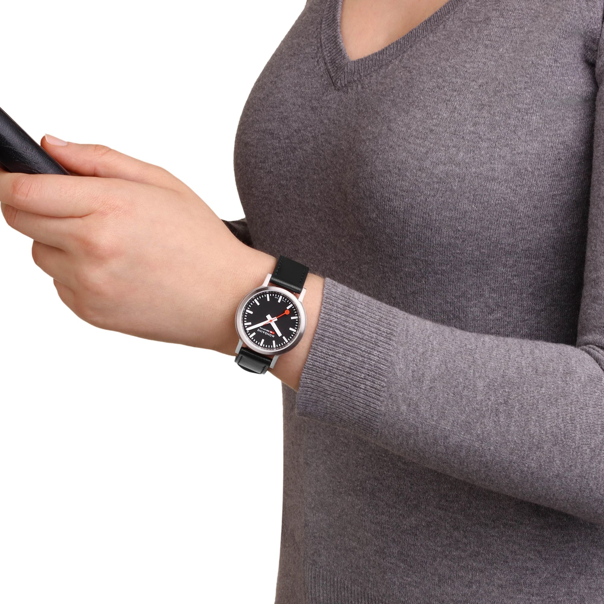 Mondaine stop2go MST.34020.LBV.SET Orologio da polso donna Mondaine stop2go MST.34020.LBV.SET Orologio da polso donna