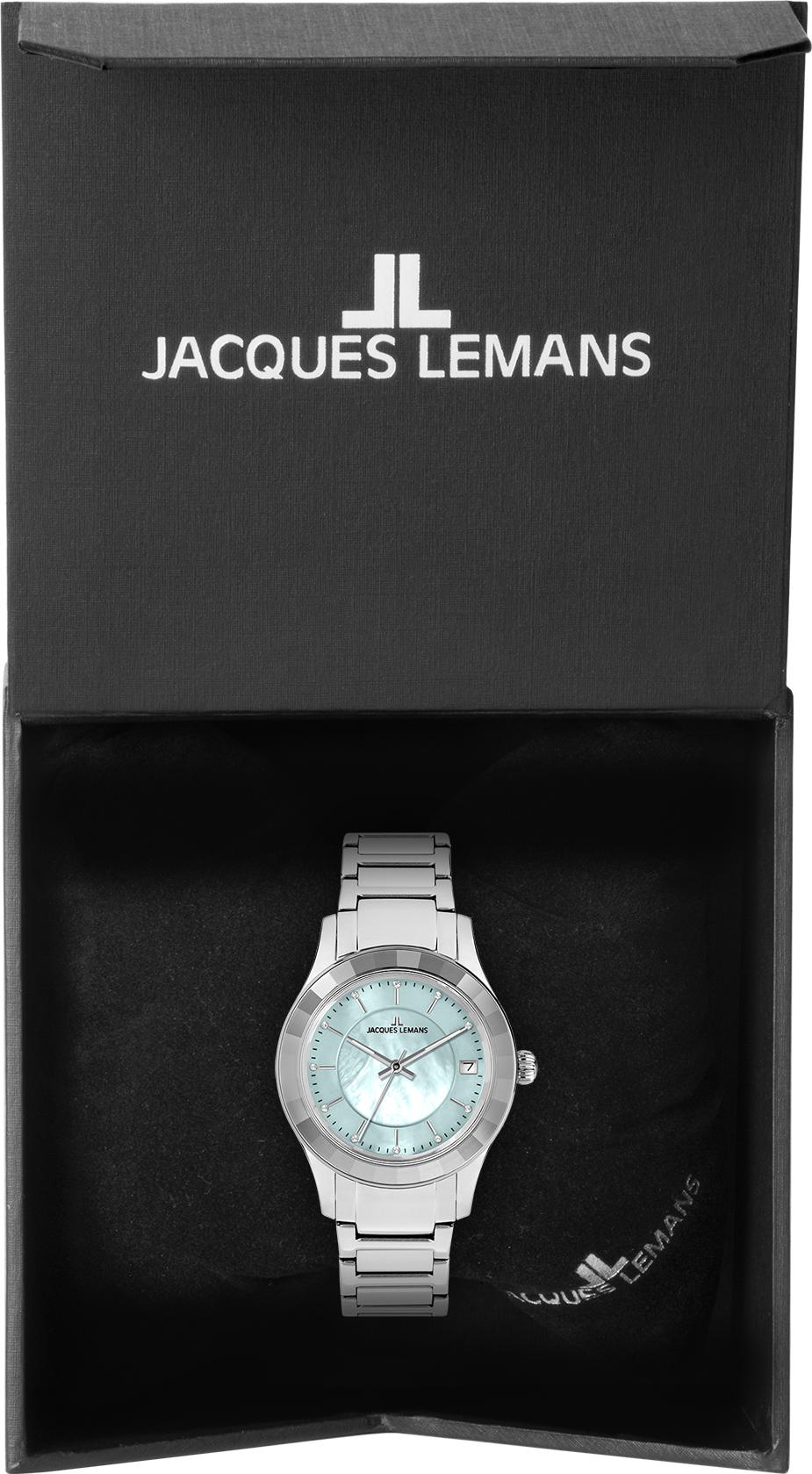 Jacques Lemans Venice 1-2194C Dames armbandhorloge Jacques Lemans Venice 1-2194C Dames armbandhorloge