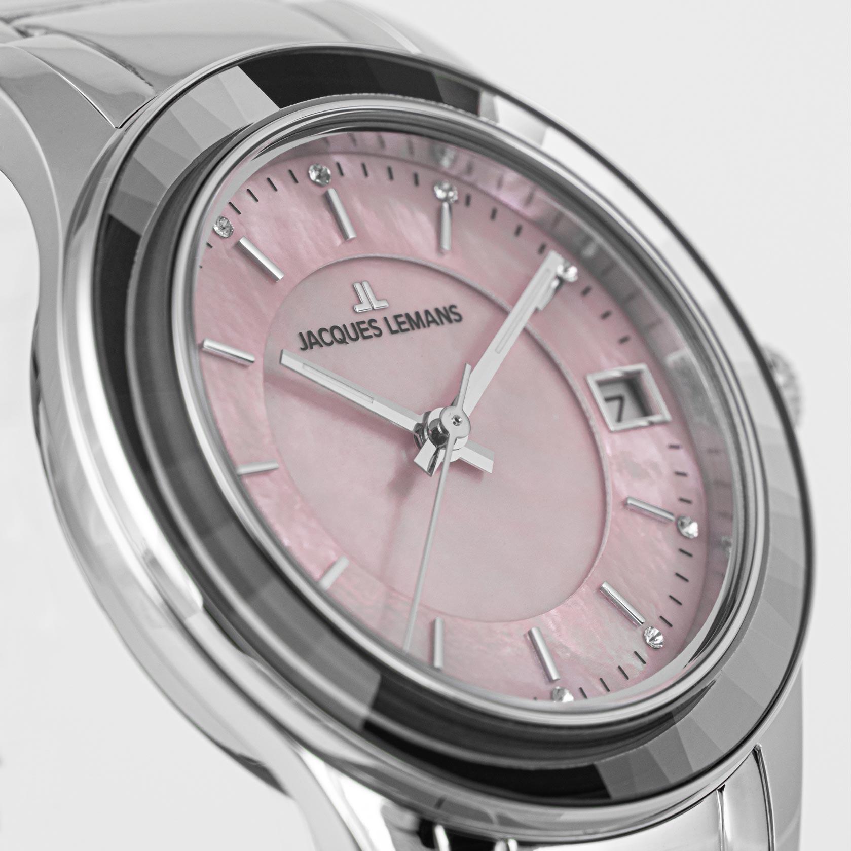 Jacques Lemans Venice 1-2194D Dames armbandhorloge Jacques Lemans Venice 1-2194D Dames armbandhorloge