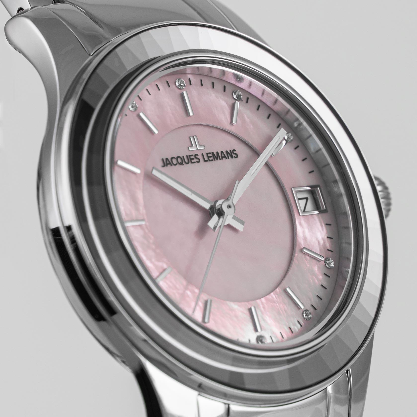 Jacques Lemans Venice 1-2194D Dames armbandhorloge Jacques Lemans Venice 1-2194D Dames armbandhorloge