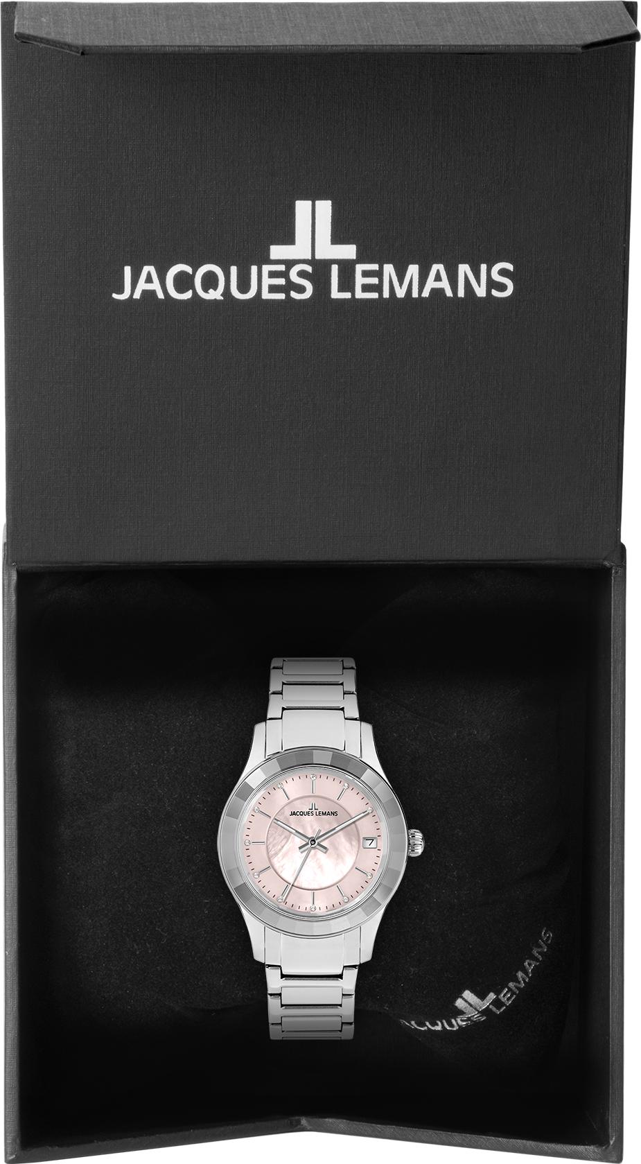Jacques Lemans Venice 1-2194D Dames armbandhorloge Jacques Lemans Venice 1-2194D Dames armbandhorloge