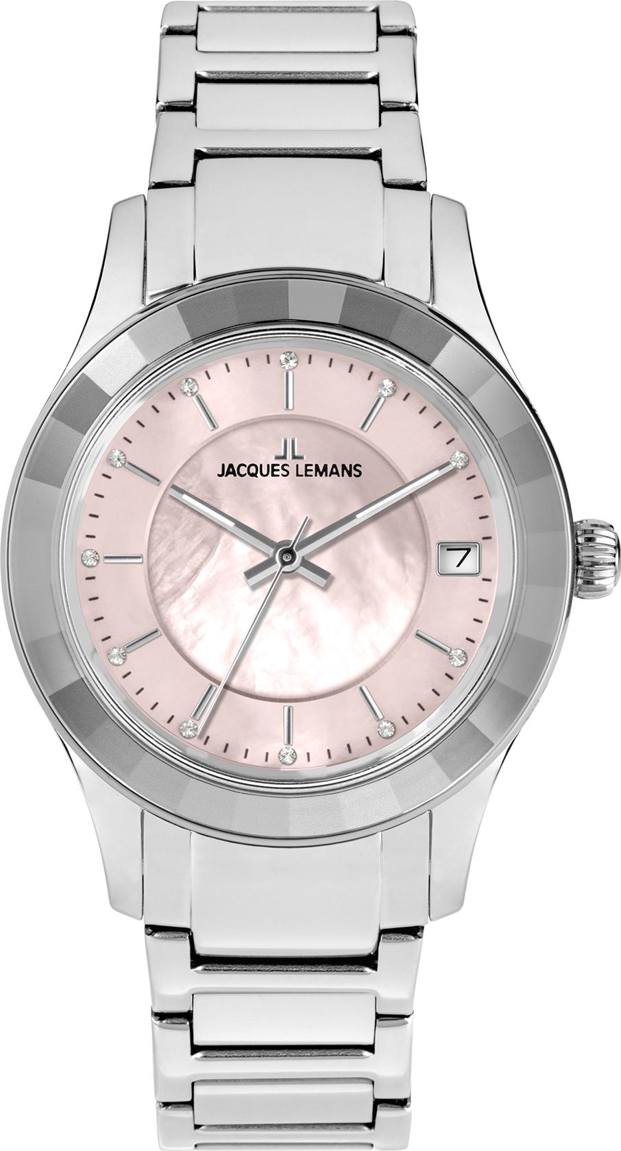 Jacques Lemans Venice 1-2194D Dames armbandhorloge Jacques Lemans Venice 1-2194D Dames armbandhorloge