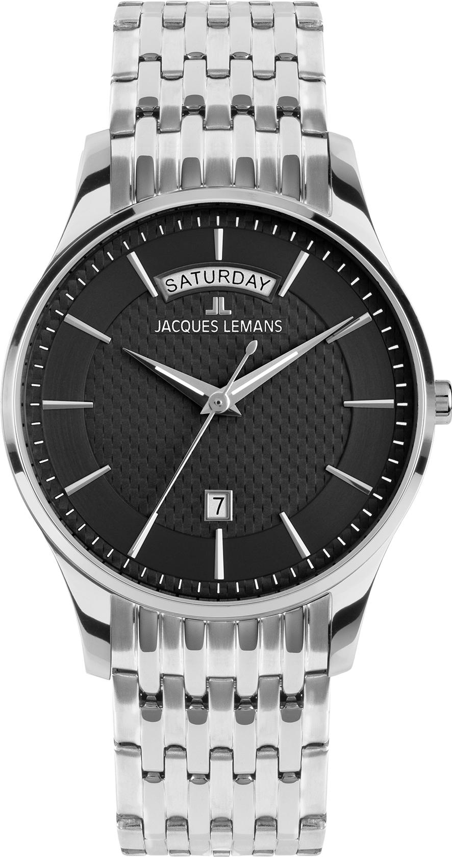 Jacques Lemans London 1-2193F Heren armbandhorloge Jacques Lemans London 1-2193F Heren armbandhorloge