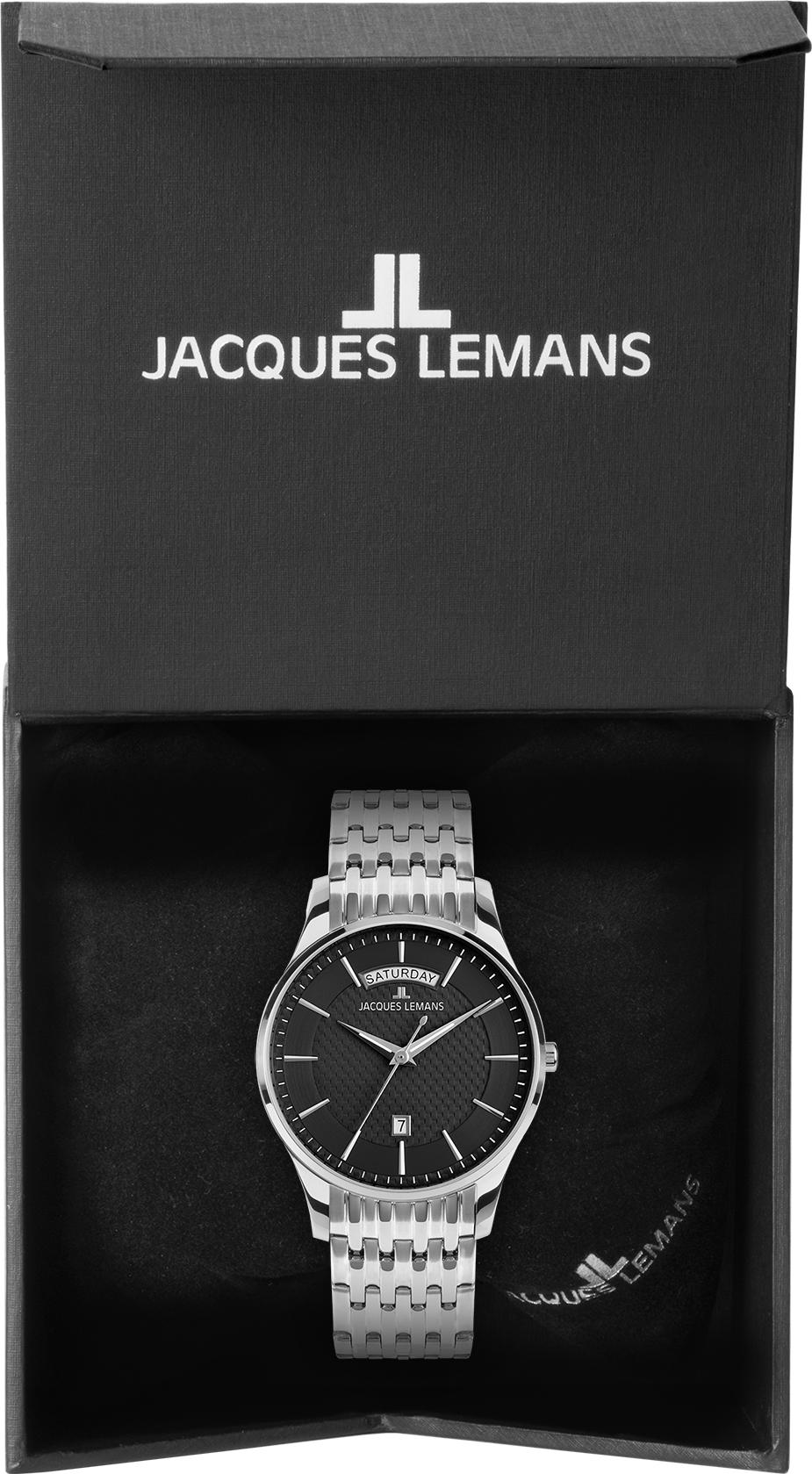 Jacques Lemans London 1-2193F Heren armbandhorloge Jacques Lemans London 1-2193F Heren armbandhorloge
