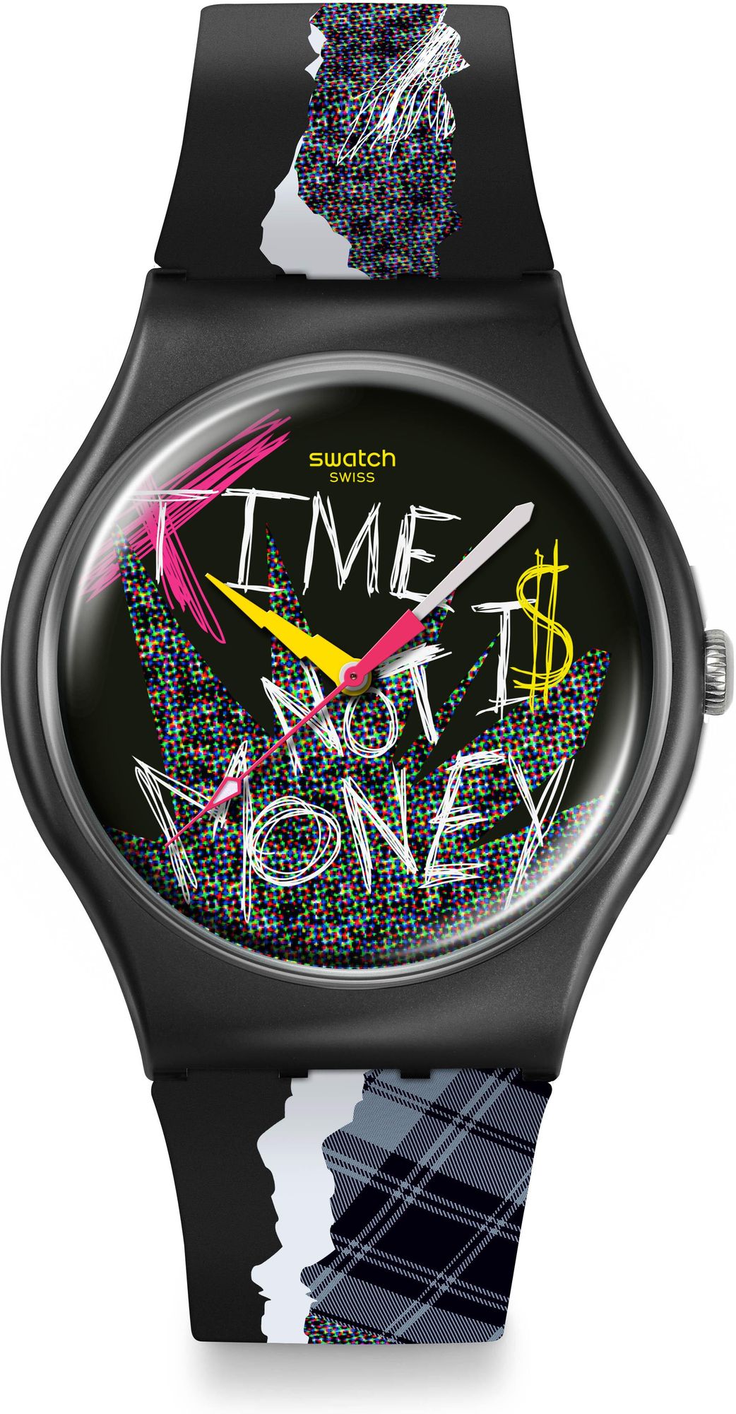 Swatch BLANK CHECK SO32B122-5300 Reloj unisex Swatch BLANK CHECK SO32B122-5300 Reloj unisex