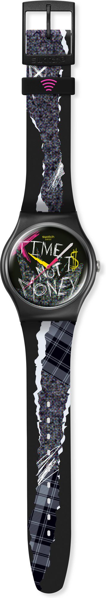 Swatch BLANK CHECK SO32B122-5300 Reloj unisex Swatch BLANK CHECK SO32B122-5300 Reloj unisex