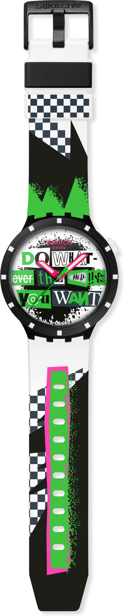 Swatch LASH OUT SB03B701 Orologio unisex Swatch LASH OUT SB03B701 Orologio unisex