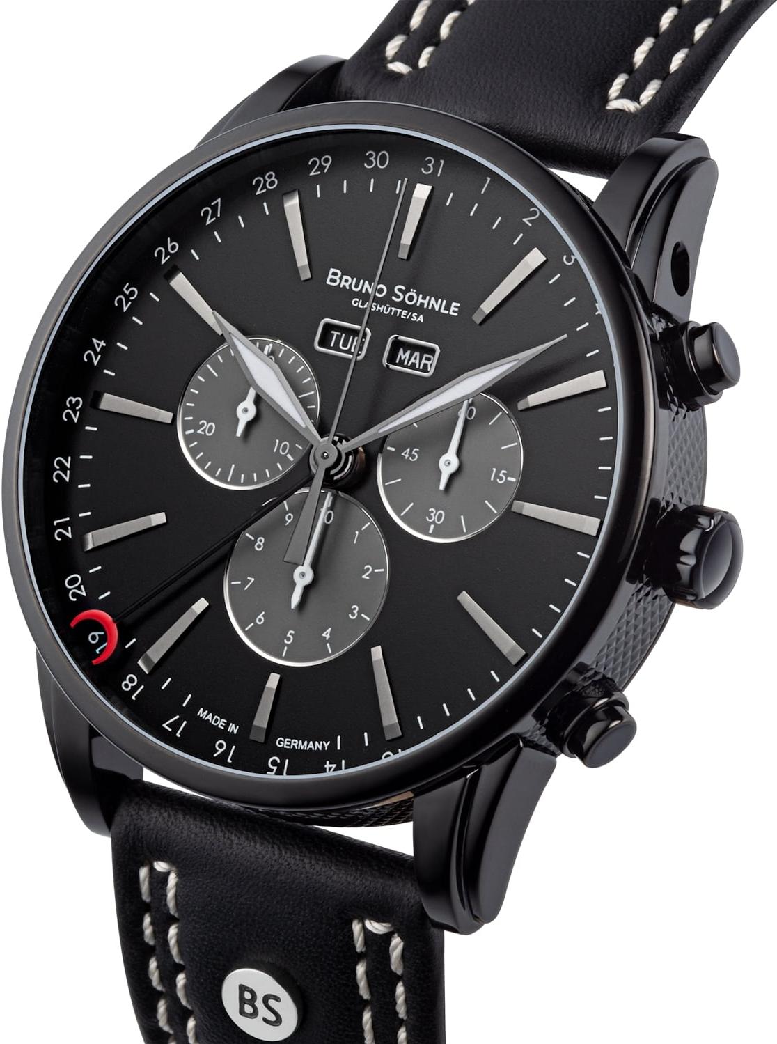 BRUNO SÖHNLE UHRENATELIER GLASHÜTTE/SA Atrium Chronograph Limitierte Edition 17-73250-711 Mens Wristwatch BRUNO SÖHNLE UHRENATELIER GLASHÜTTE/SA Atrium Chronograph Limitierte Edition 17-73250-711 Mens Wristwatch