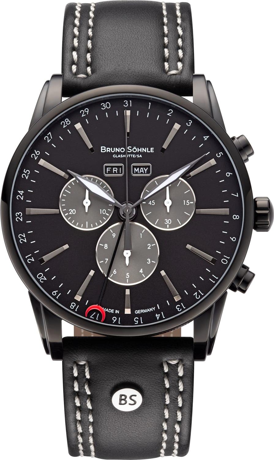 BRUNO SÖHNLE UHRENATELIER GLASHÜTTE/SA Atrium Chronograph Limitierte Edition 17-73250-711 Mens Wristwatch BRUNO SÖHNLE UHRENATELIER GLASHÜTTE/SA Atrium Chronograph Limitierte Edition 17-73250-711 Mens Wristwatch