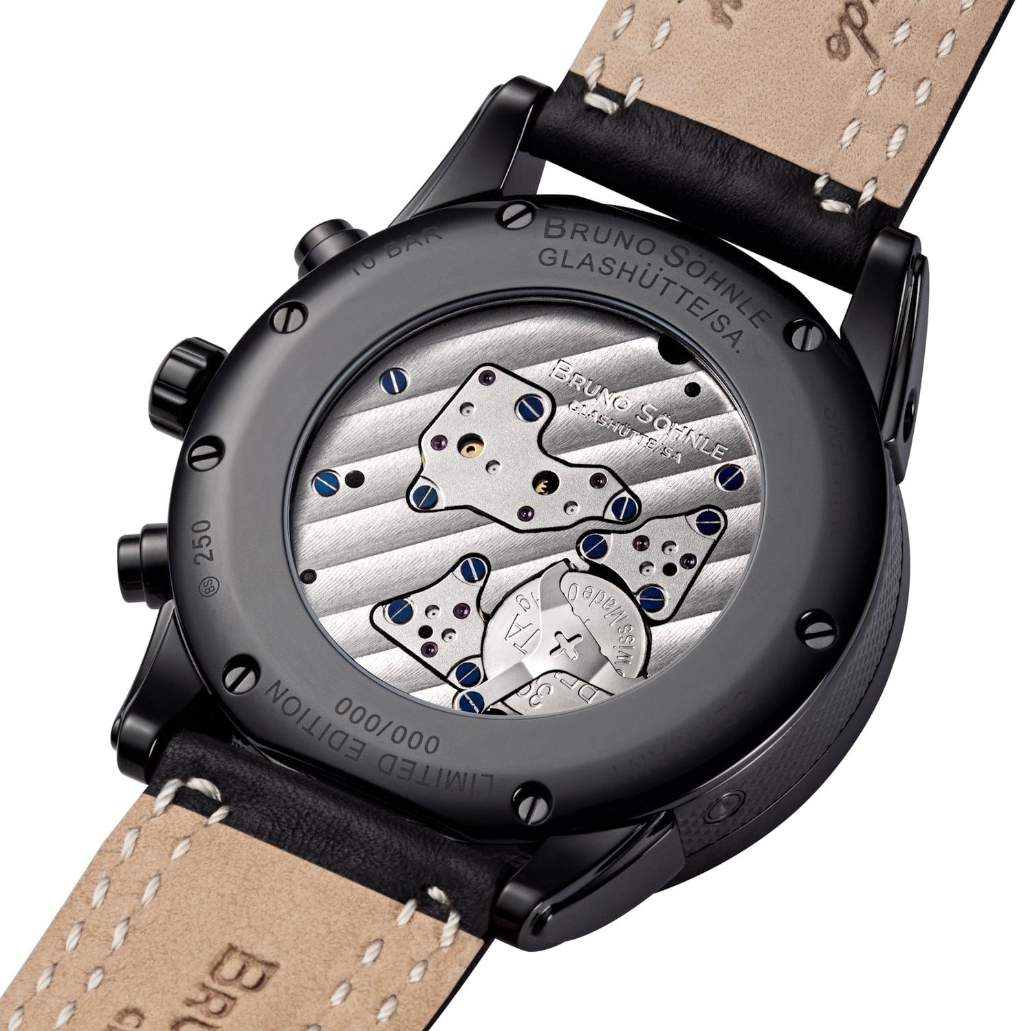 BRUNO SÖHNLE UHRENATELIER GLASHÜTTE/SA Atrium Chronograph Limitierte Edition 17-73250-711 Mens Wristwatch BRUNO SÖHNLE UHRENATELIER GLASHÜTTE/SA Atrium Chronograph Limitierte Edition 17-73250-711 Mens Wristwatch