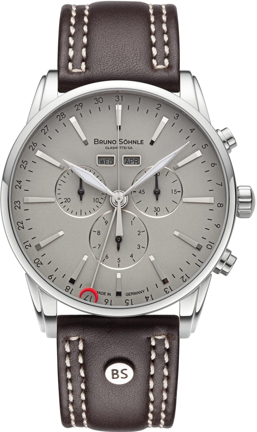 BRUNO SÖHNLE UHRENATELIER GLASHÜTTE/SA Atrium Chronograph Limitierte Edition 17-13250-811 Mens Wristwatch
