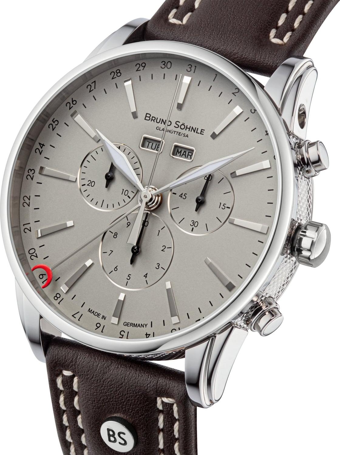 BRUNO SÖHNLE UHRENATELIER GLASHÜTTE/SA Atrium Chronograph Limitierte Edition 17-13250-811 Mens Wristwatch