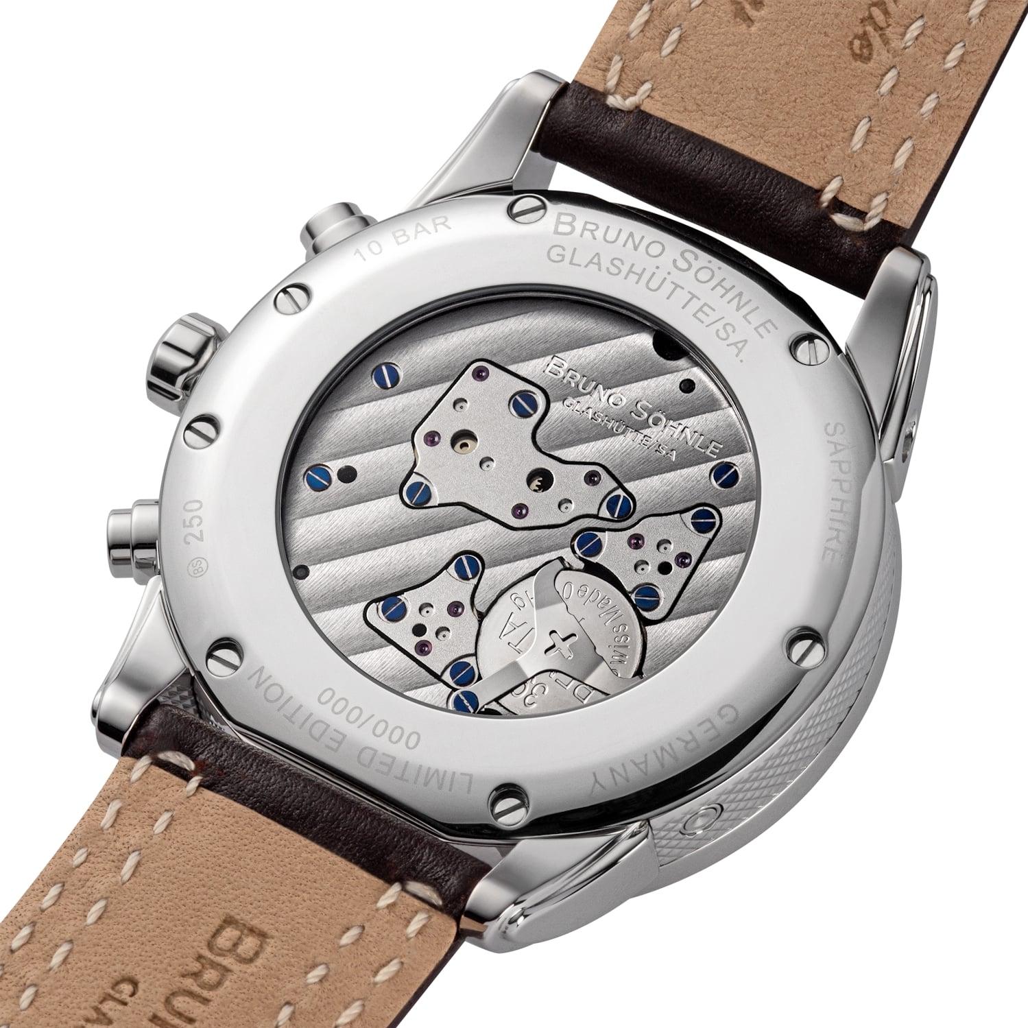 BRUNO SÖHNLE UHRENATELIER GLASHÜTTE/SA Atrium Chronograph Limitierte Edition 17-13250-811 Mens Wristwatch