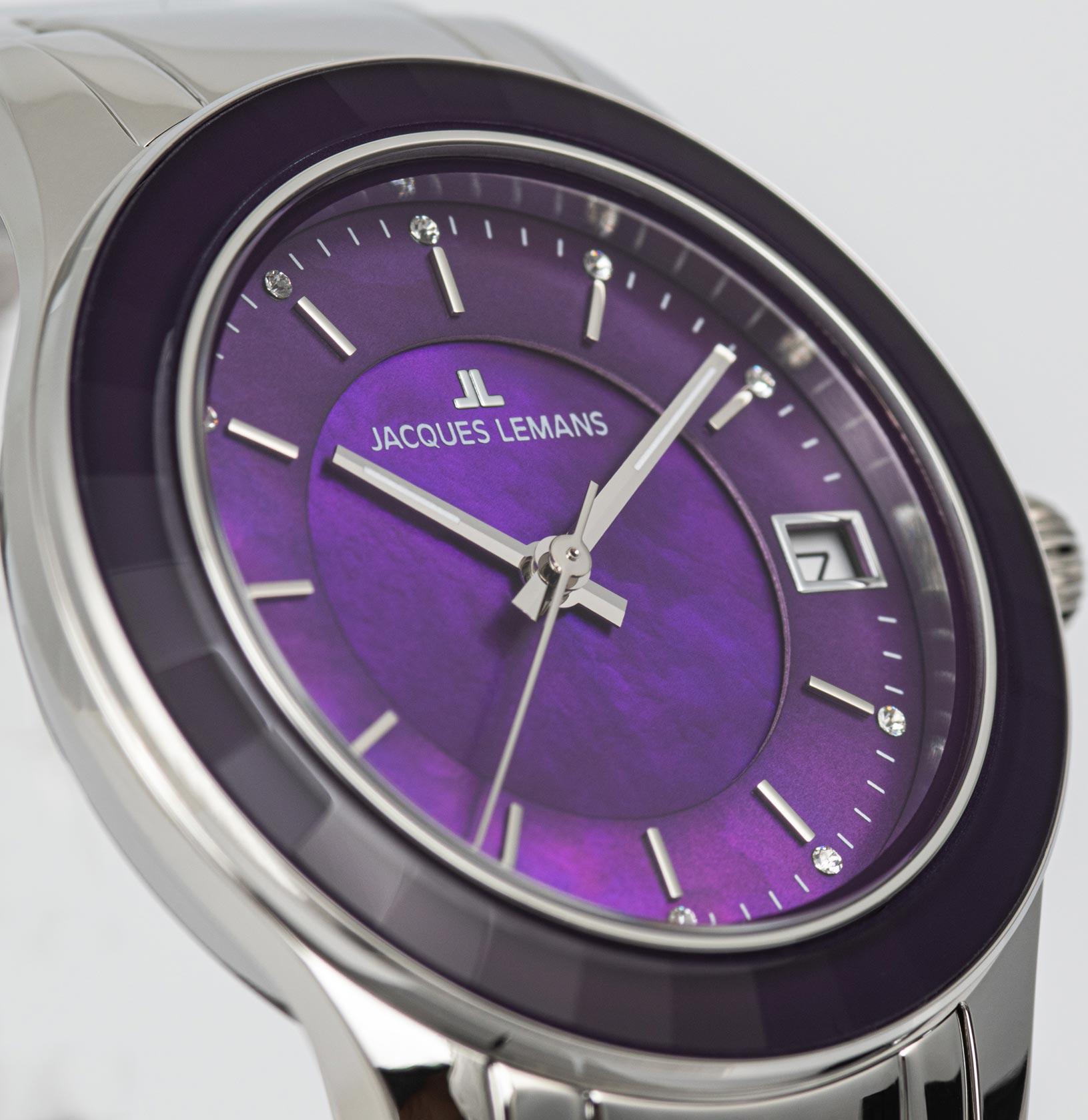 Jacques Lemans Venice 1-2194E Dames armbandhorloge Jacques Lemans Venice 1-2194E Dames armbandhorloge