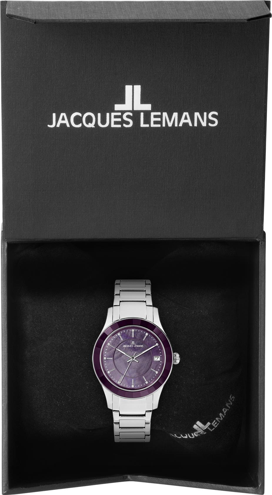 Jacques Lemans Venice 1-2194E Dames armbandhorloge Jacques Lemans Venice 1-2194E Dames armbandhorloge
