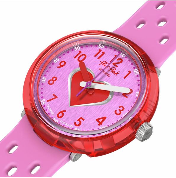 Flik Flak FIZZ IN PINK FCNP004 Mädchenuhr