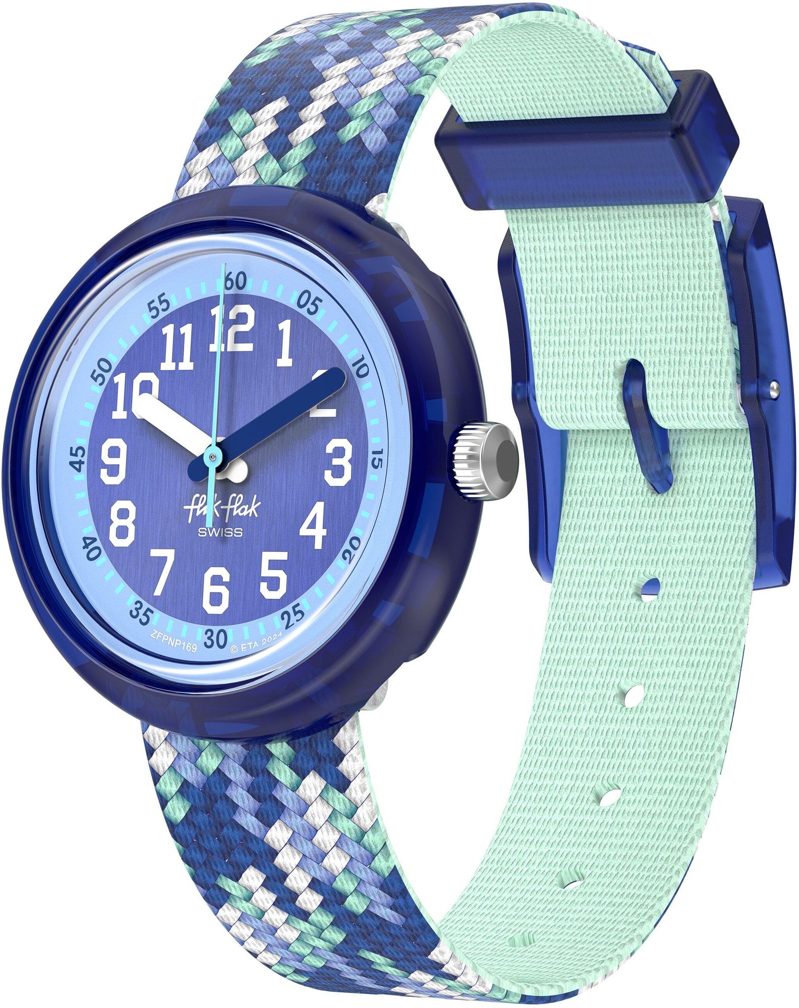Flik Flak BRAID IN BLUE FPNP169 Jongenshorloge Flik Flak BRAID IN BLUE FPNP169 Jongenshorloge